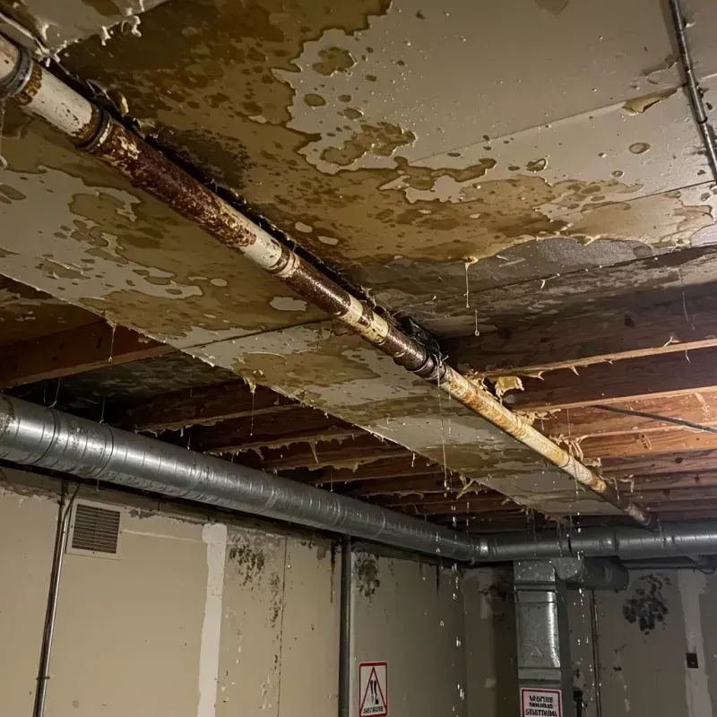 Ceiling Water Damage Repair in Branch, MN